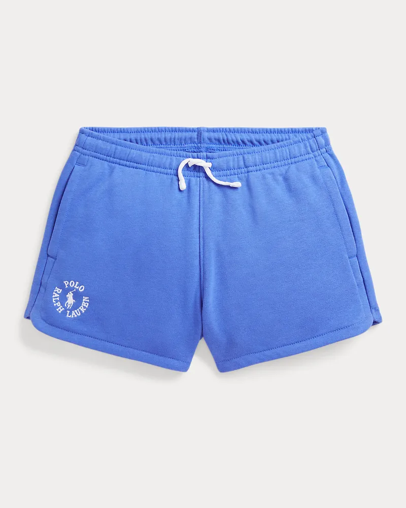 Ralph Lauren Frottee-Shorts mit Big Pony und Logo Blue