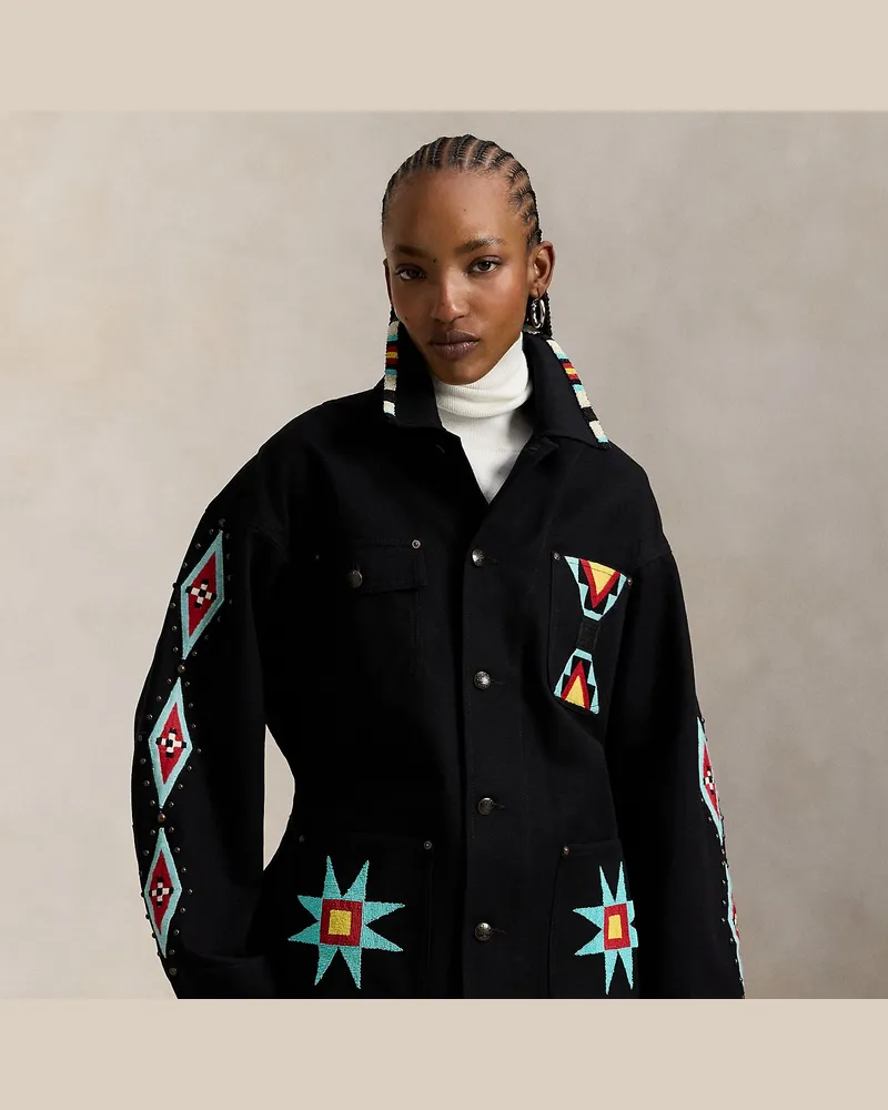 Ralph Lauren Jacke PRL x TÓPA Reflections of Above Black