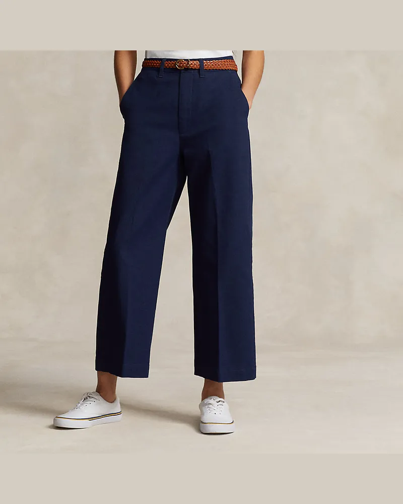 Ralph Lauren Chinohose mit ausgestelltem Bein Multi