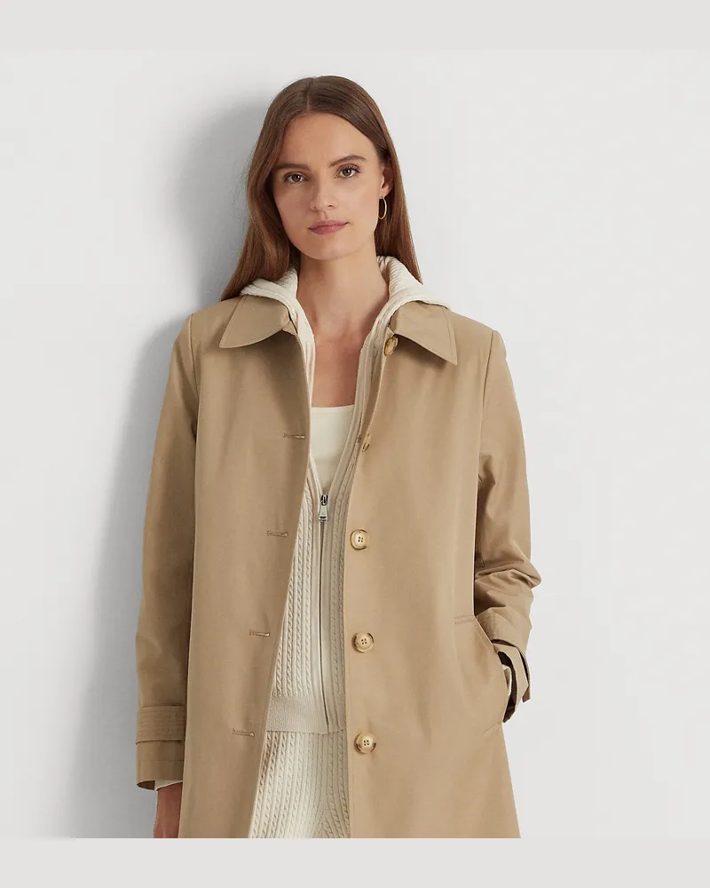 Ralph Lauren Trenchcoat aus Baumwollmischgewebe Tan