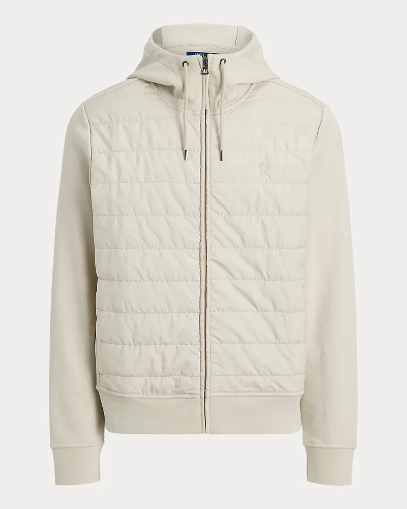 Ralph Lauren Hybrid-Kapuzenjacke mit Reißverschluss Grey