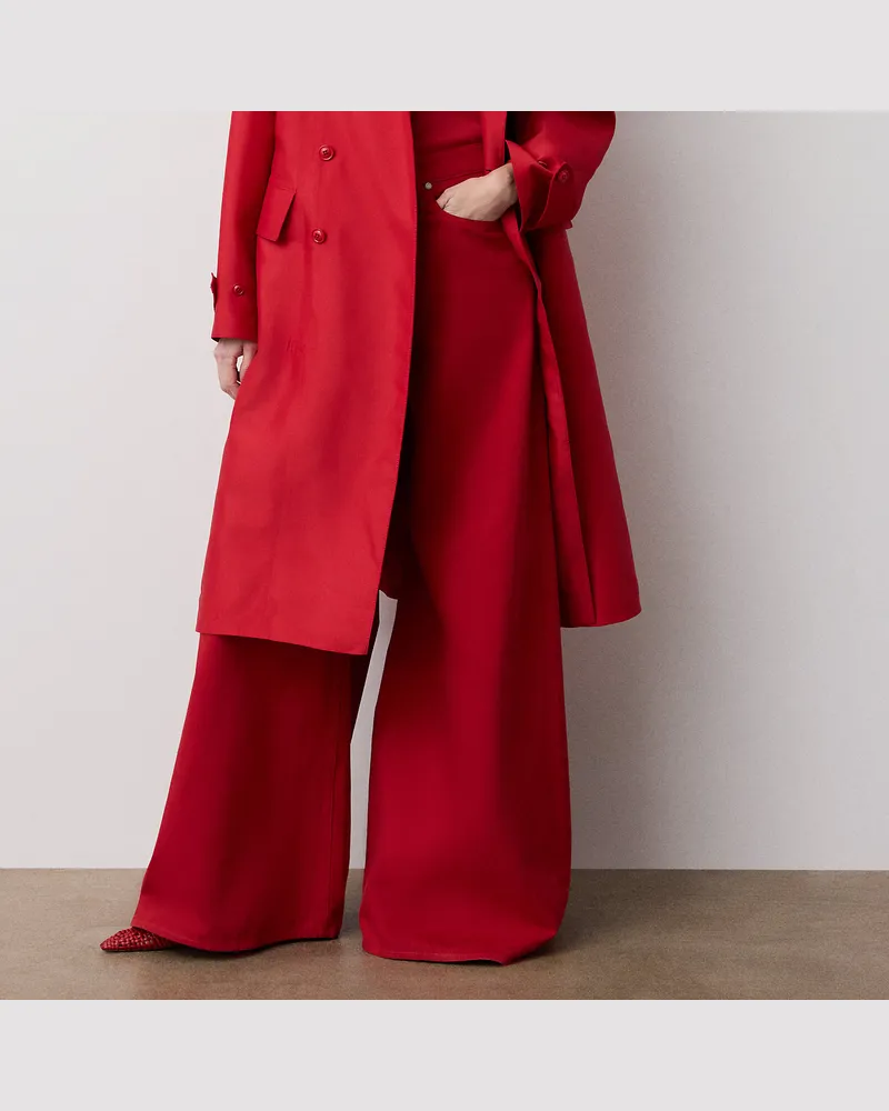 Ralph Lauren Jeans Collen mit ausgestelltem Bein Red