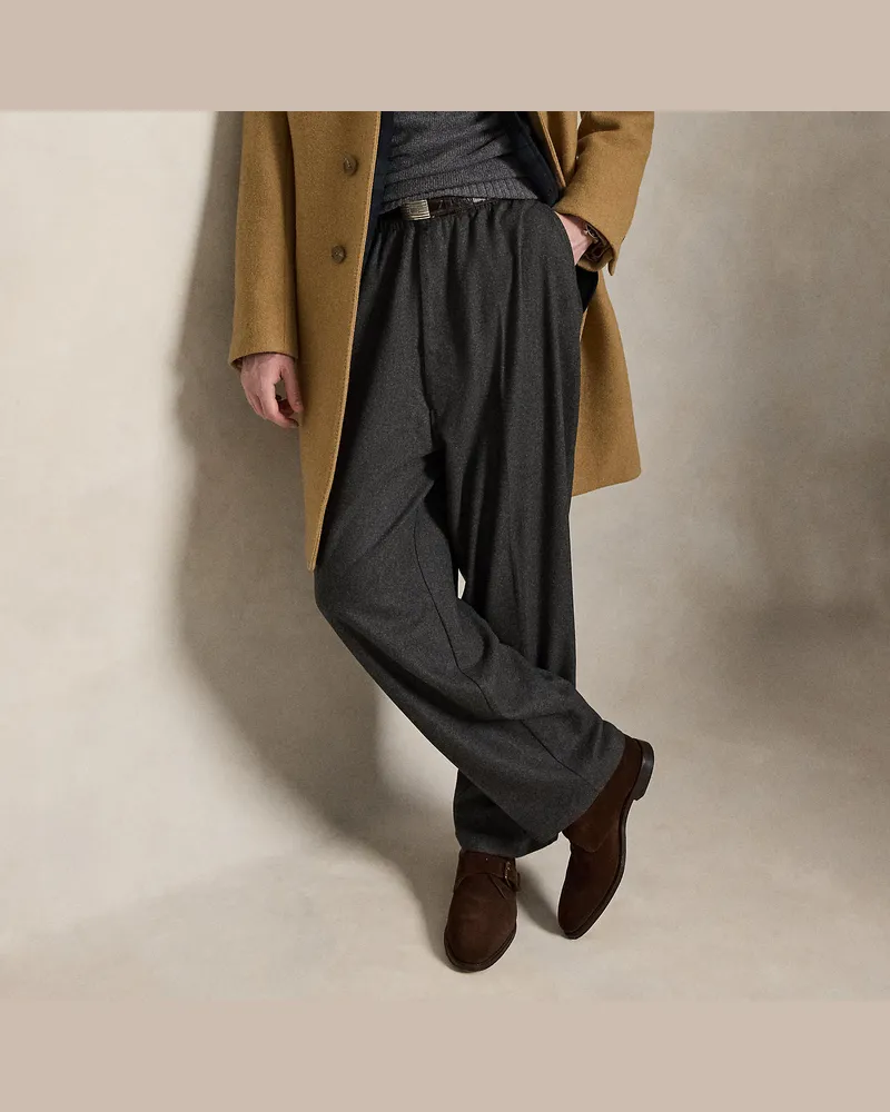 Ralph Lauren Relaxed-Fit Wollhose Grey