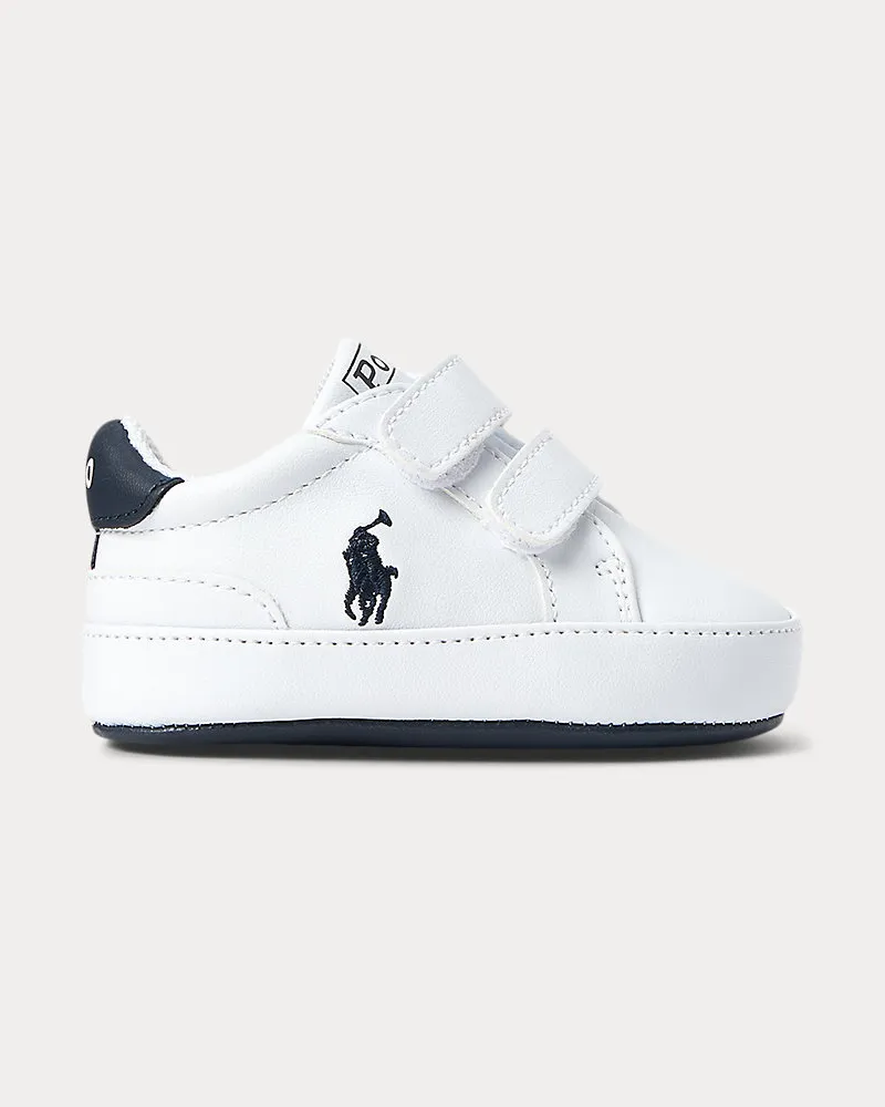 Ralph Lauren Sneaker Heritage Court aus Kunstleder White