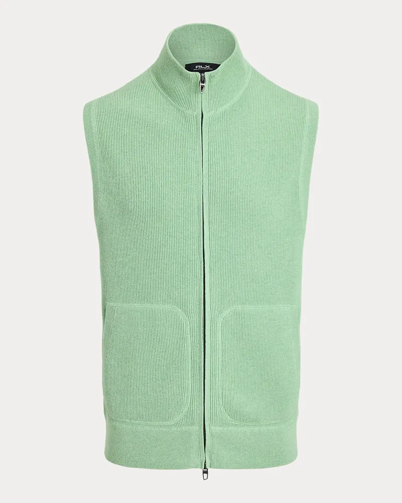 Ralph Lauren Performance-Pullunder mit Reißverschluss Green