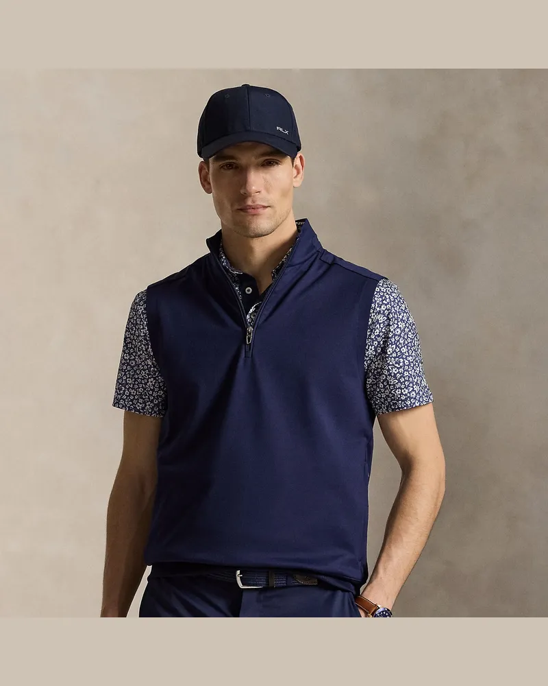 Ralph Lauren Weste mit Viertelreißverschluss Blue