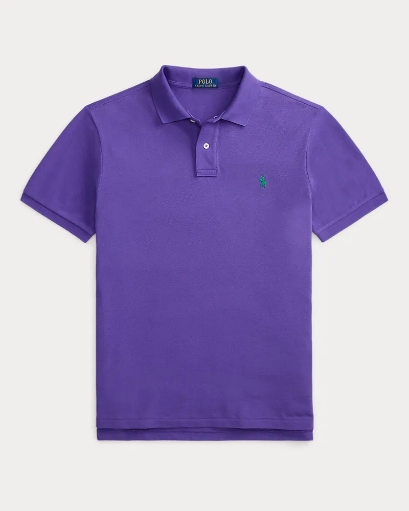 Ralph Lauren Slim-Fit Poloshirt aus Piqué Purple