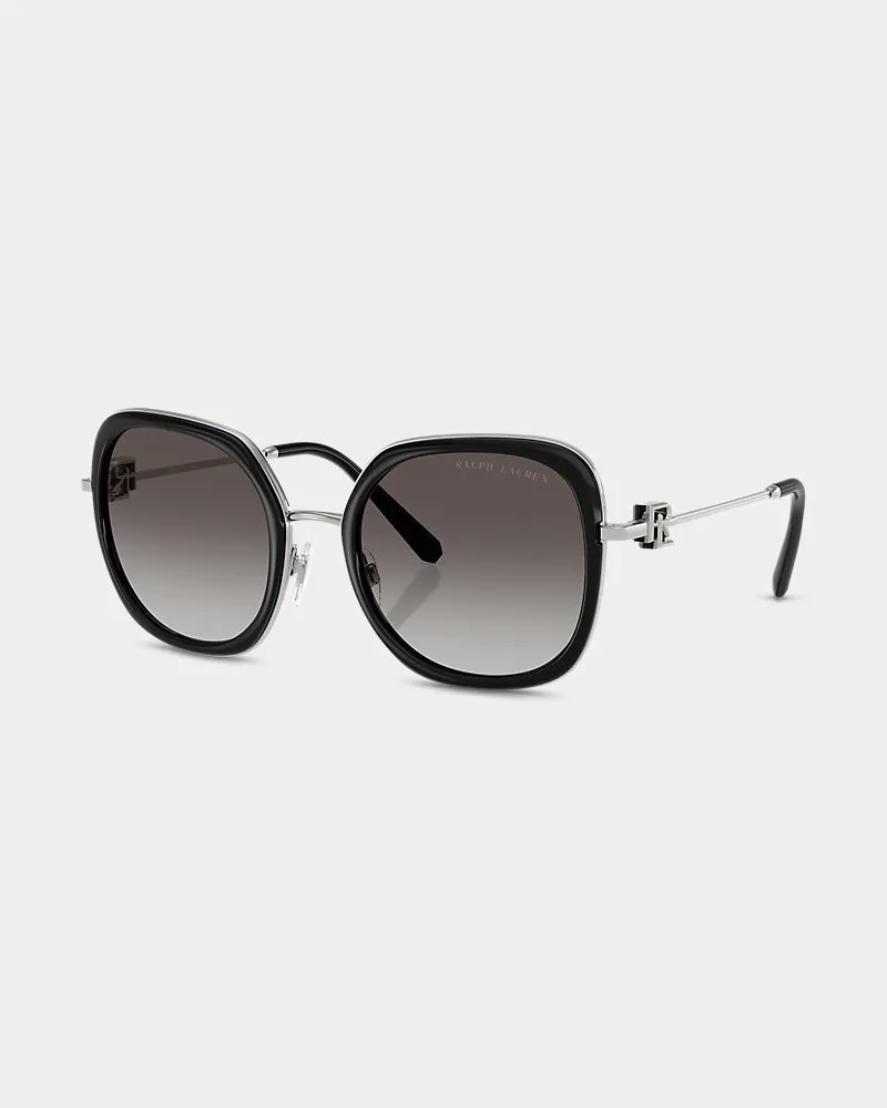 Ralph Lauren Eckige RL-Sonnenbrille Black
