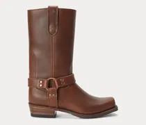 Leder-Westernstiefel im Reiterstil