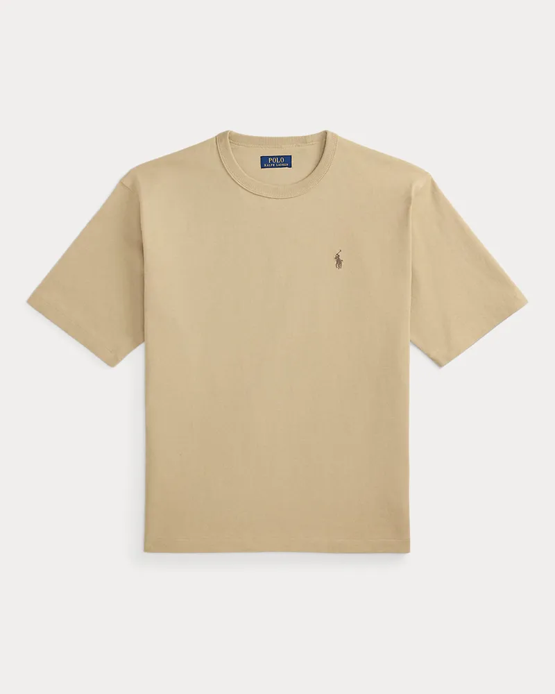 Ralph Lauren Relaxed-Fit Rundhals-T-Shirt aus Jersey Tan