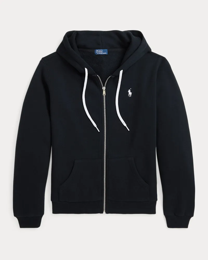 Ralph Lauren Kapuzenjacke aus Fleece Black