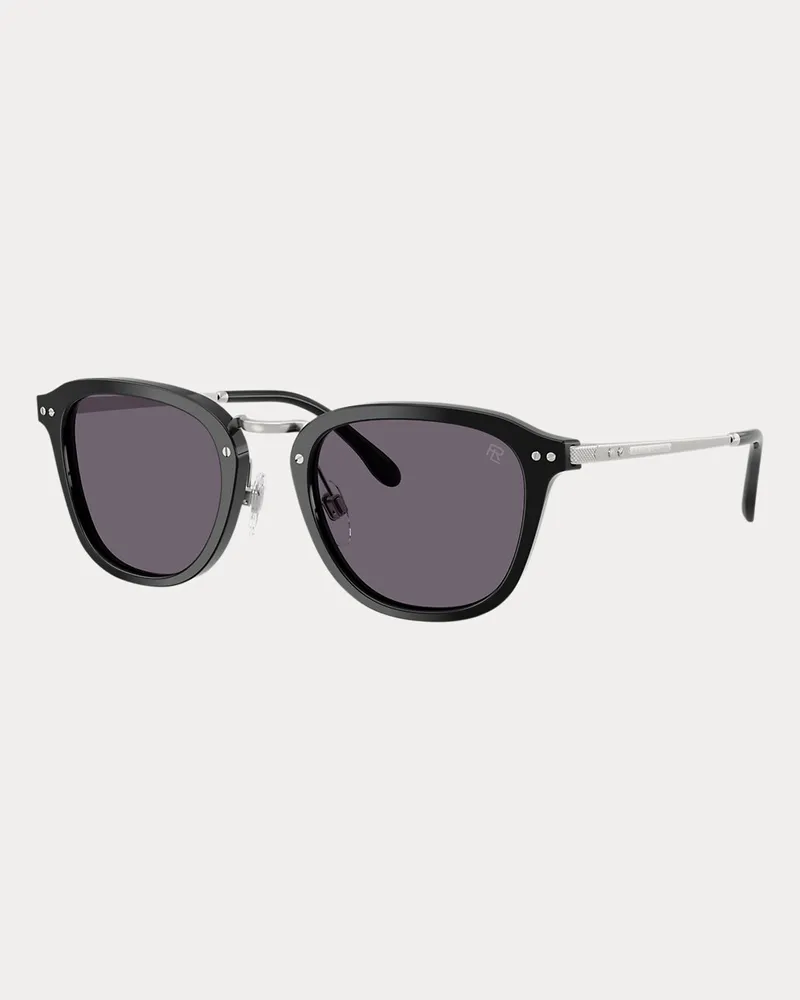 Ralph Lauren Runde Sonnenbrille Automotive Black