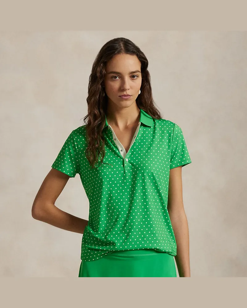 Ralph Lauren Tailored-Fit Poloshirt aus Stretchjersey Green