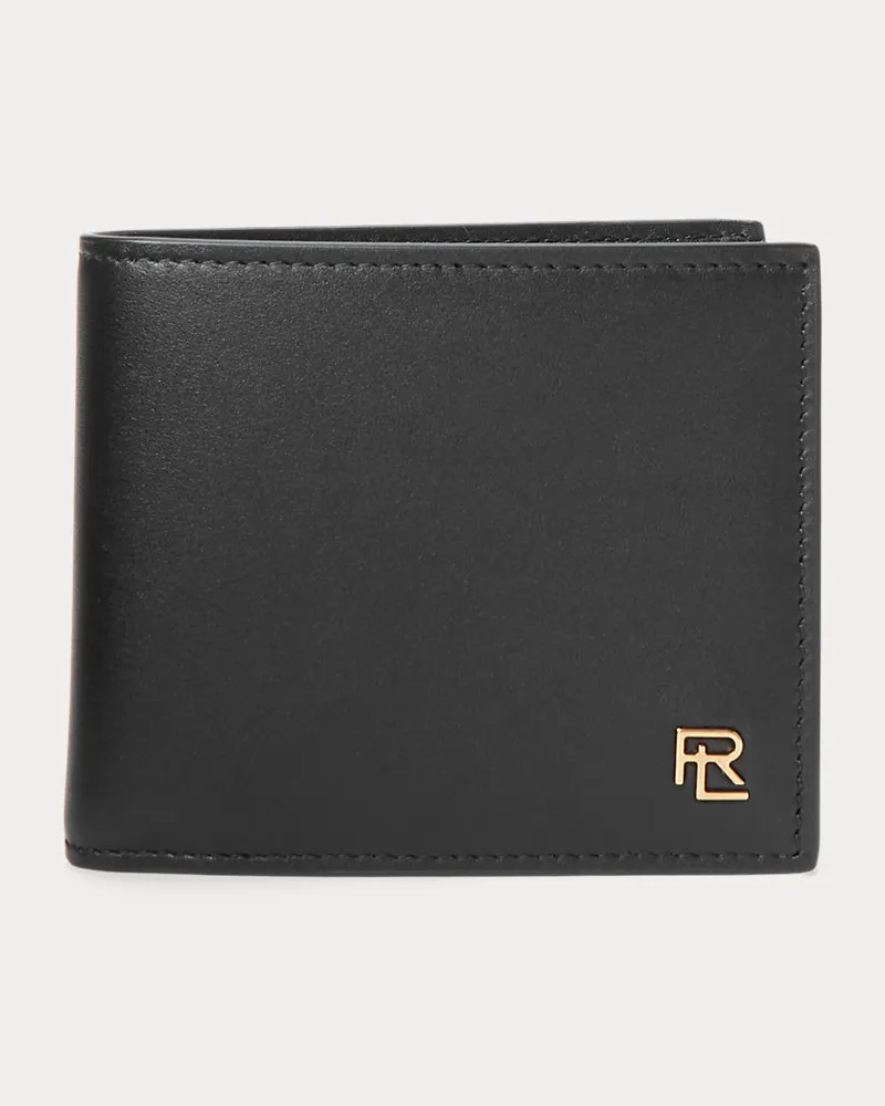 Ralph Lauren Brieftasche mit Monogramm-Schild Black