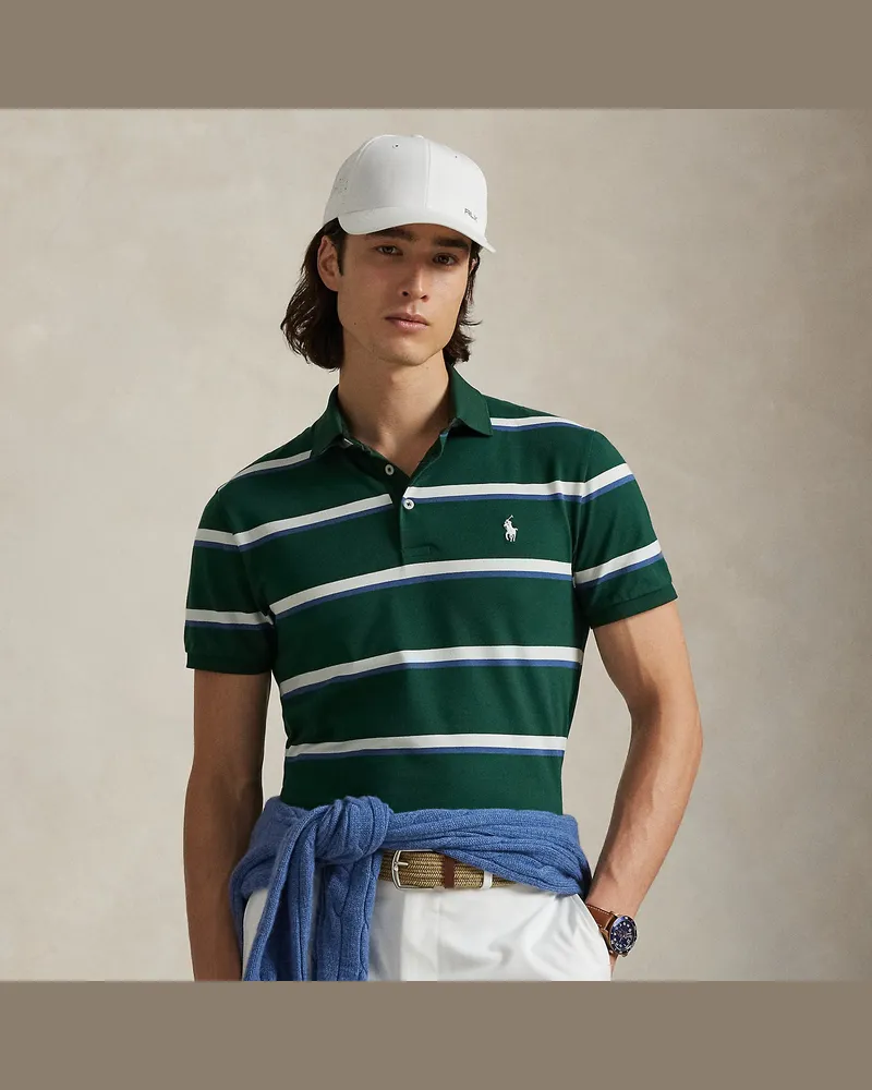 Ralph Lauren Tailored-Fit Performance-Poloshirt Green