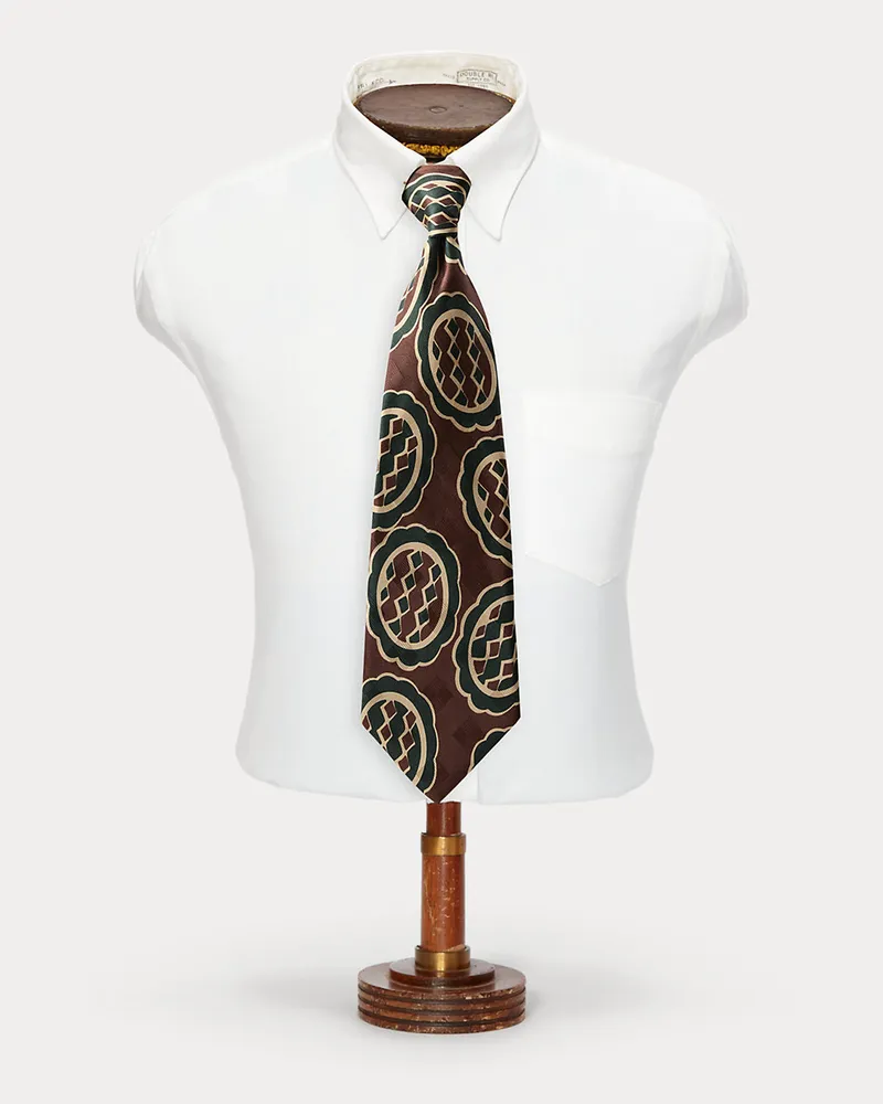 Ralph Lauren Krawatte aus Seidenjacquard Red
