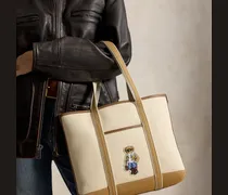 Kleine Shopper-Tragetasche mit Polo Bear