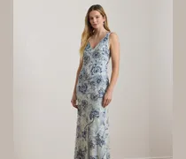 Tüllkleid mit floraler Perlenstickerei