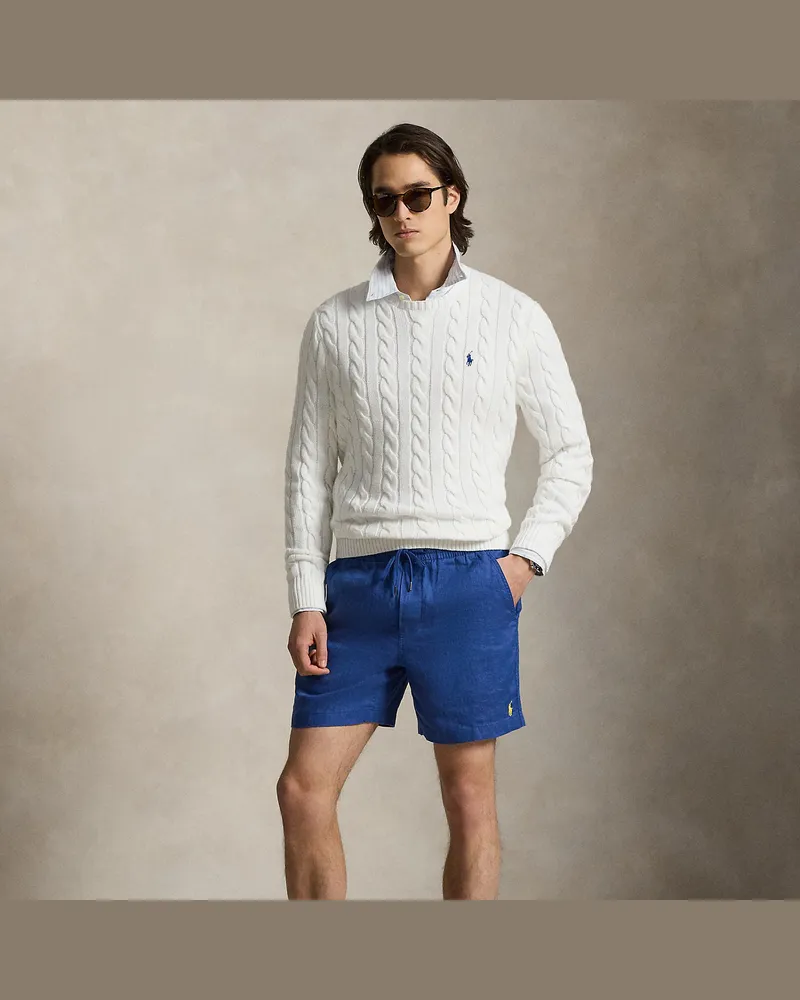 Ralph Lauren Leinenshorts Polo Prepster Blue
