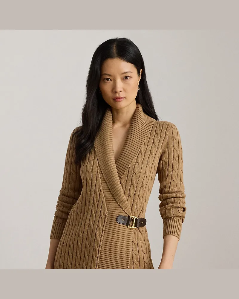Ralph Lauren Baumwollpullover mit Schnalle Brown