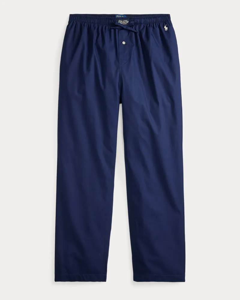 Ralph Lauren Pyjamahose mit charakteristischem Pony Multi