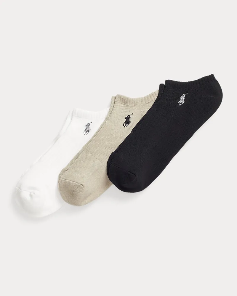 Ralph Lauren 3er-Pack Tech-Kurzsocken Grey