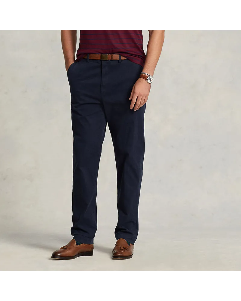 Ralph Lauren Große Größen - Strukturierte Classic-Fit Stretch-Chino Blue