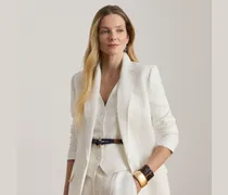 Twillblazer aus Leinenmischung