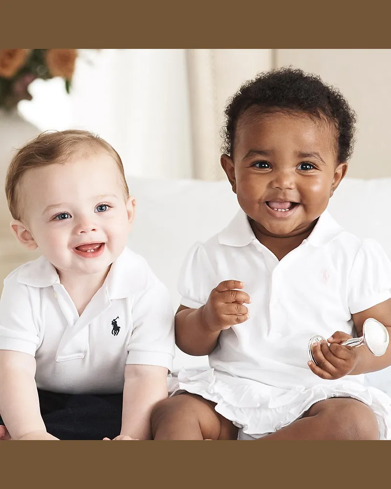 Ralph Lauren Polohemd aus weicher Baumwolle White