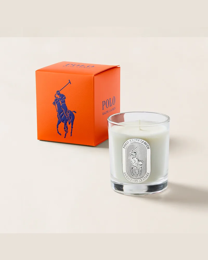 Ralph Lauren Home Kerze Burnished Leather Orange