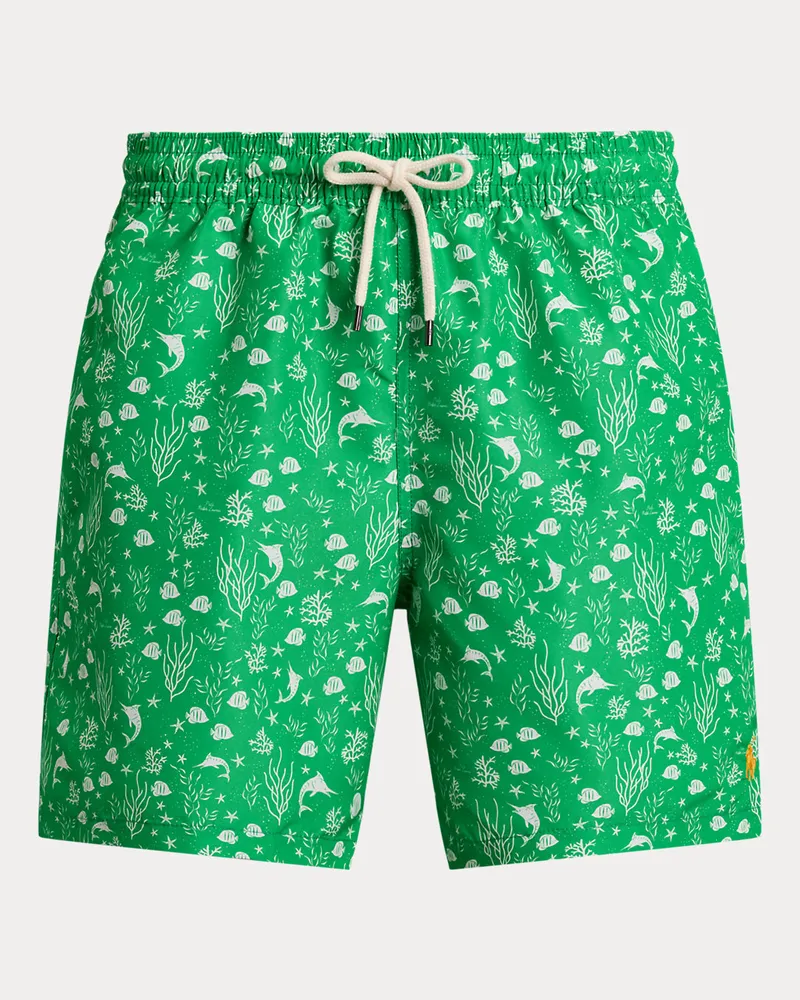 Ralph Lauren Klassische Badeshorts Traveler Green