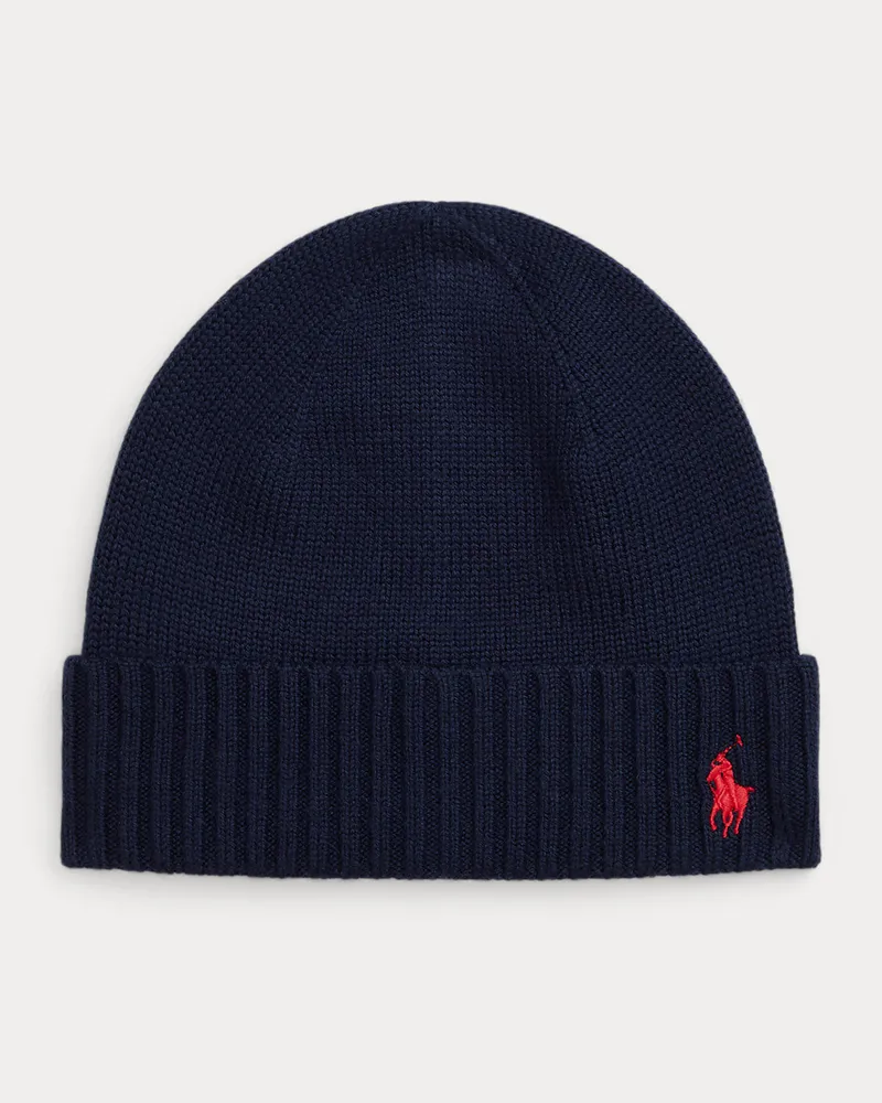 Ralph Lauren Wollmütze Blue