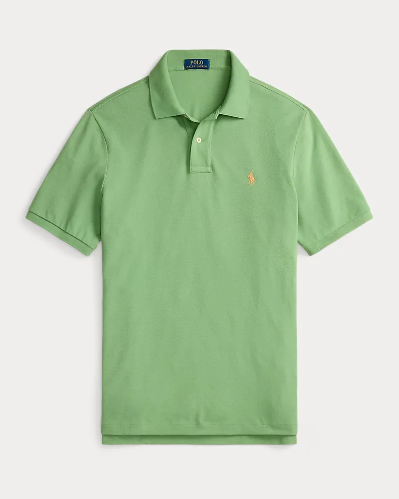 Ralph Lauren Slim-Fit Poloshirt aus Piqué Green
