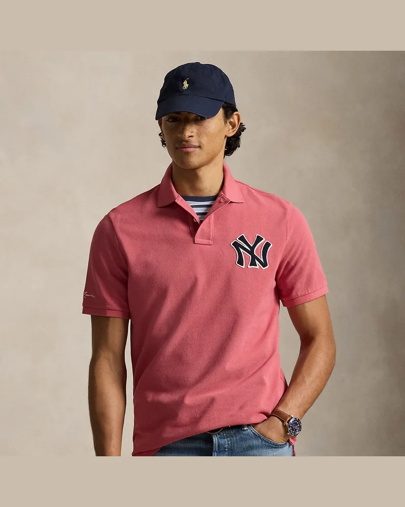 Ralph Lauren Poloshirt Polo  Ralph Lauren Lauren Yankees Red