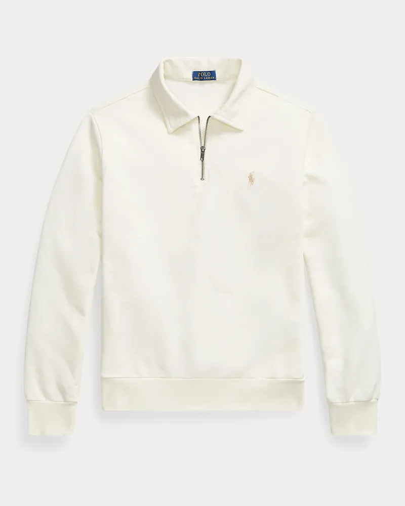 Ralph Lauren Sweatshirt aus Loopback-Fleece Cream