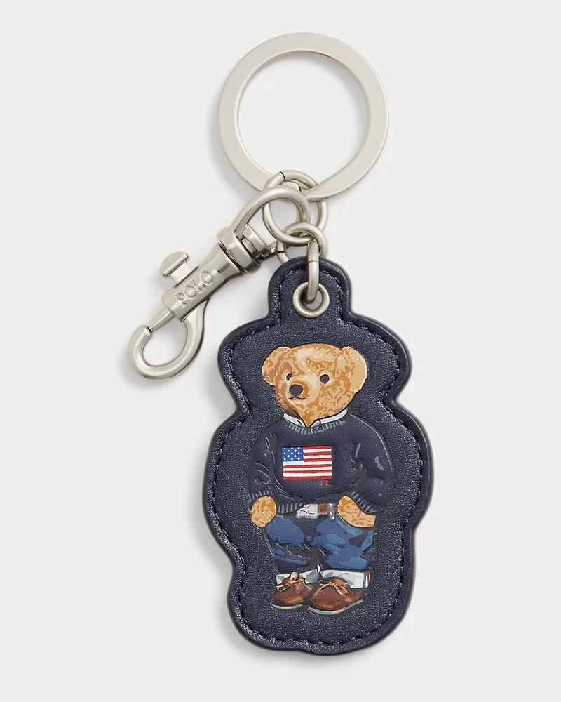Ralph Lauren Schlüsselanhänger mit Polo Bear Blue