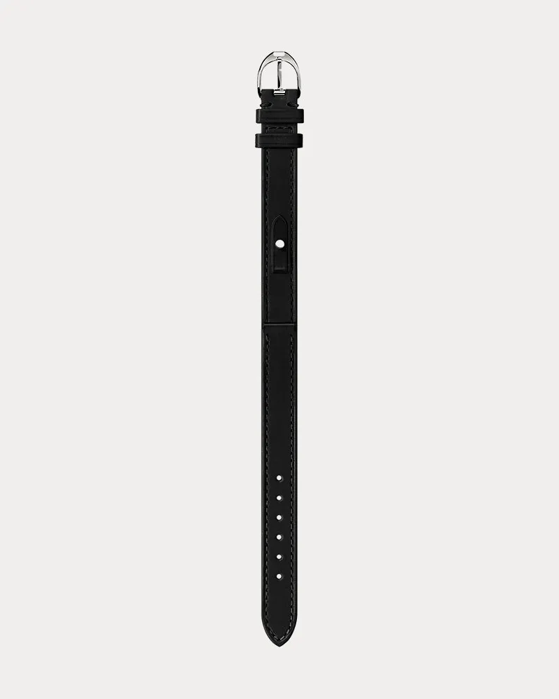 Ralph Lauren Mini-Stirrup-Armband aus Kalbsleder Black