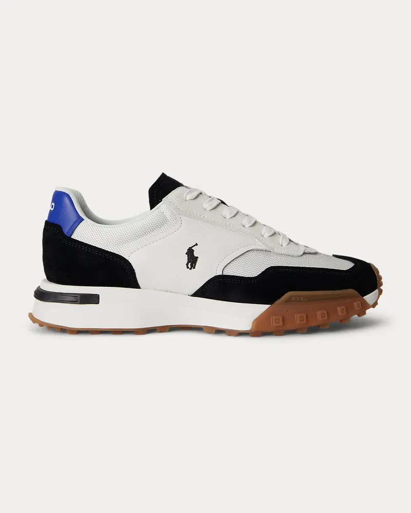 Ralph Lauren Sneaker Eldridge mit Wildlederbahnen White