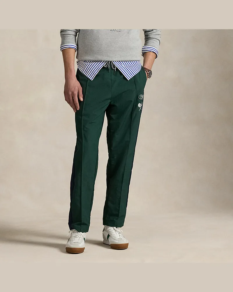 Ralph Lauren Aufwärmhose Wimbledon Green