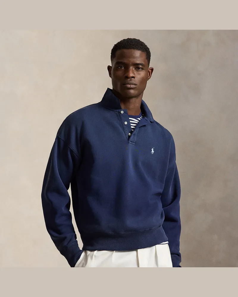 Ralph Lauren Vintage-Fit Sweatshirt mit Polokragen Blue