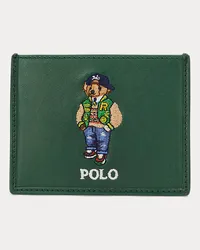 Ralph Lauren Kartenetui aus Leder mit Polo Bear Multi