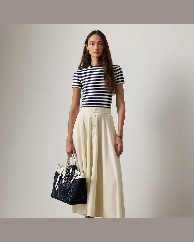 Ralph Lauren Rock Delilah aus Wollgabardine Cream