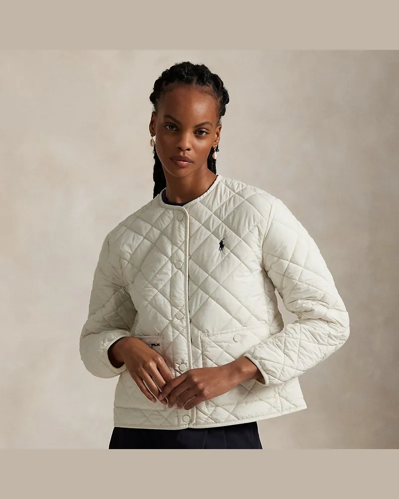 Ralph Lauren Steppjacke Cream