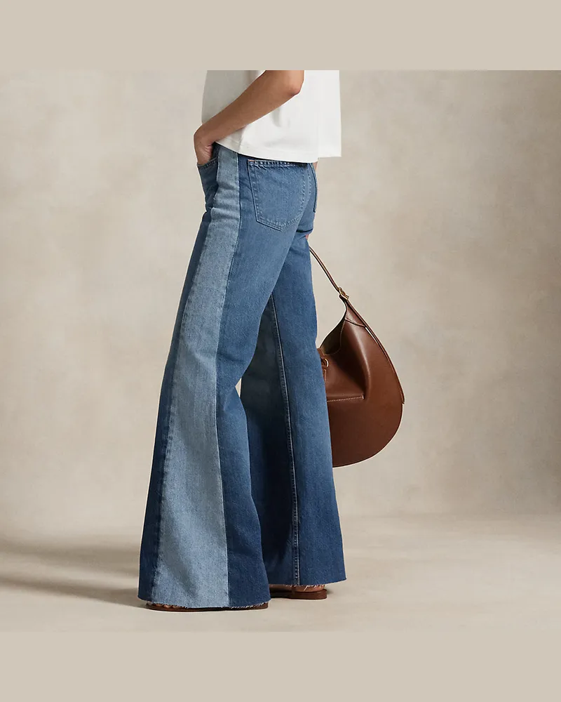 Ralph Lauren Jeans mit ausgestelltem Bein Blue