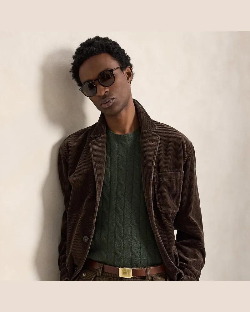 Ralph Lauren Die Jacke Finley aus Kordsamt Brown