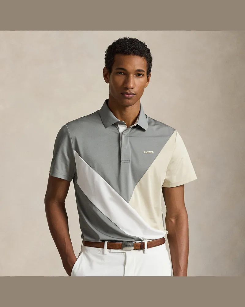 Ralph Lauren Tailored-Fit Performance-Poloshirt Cream