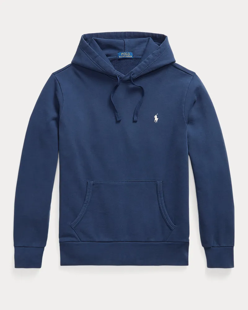 Ralph Lauren Kapuzenpullover aus Loopback-Fleece Blue