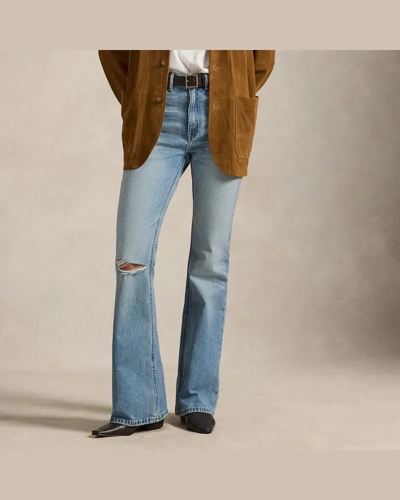 Ralph Lauren Jeans mit ausgestelltem Bein Blue