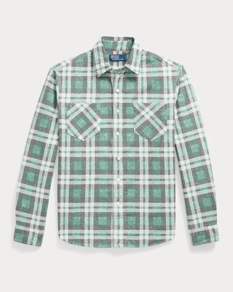Ralph Lauren Classic-Fit Flanell-Arbeitshemd Multi