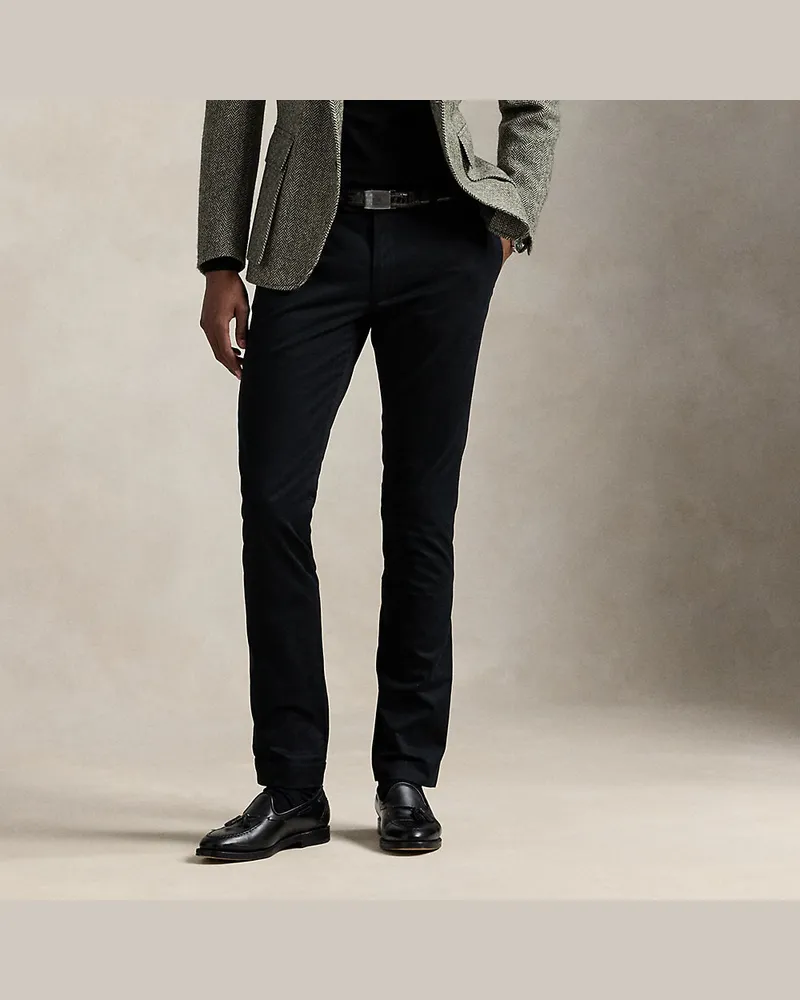 Ralph Lauren Slim-Fit-Chino mit Stretch Black